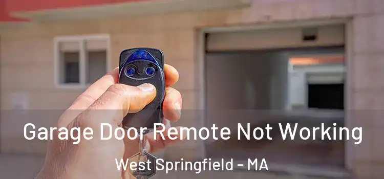  Garage Door Remote Not Working West Springfield - MA